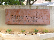 24 on Vrey Boutique Hotel Accommodation with rustic brick interior and exterior